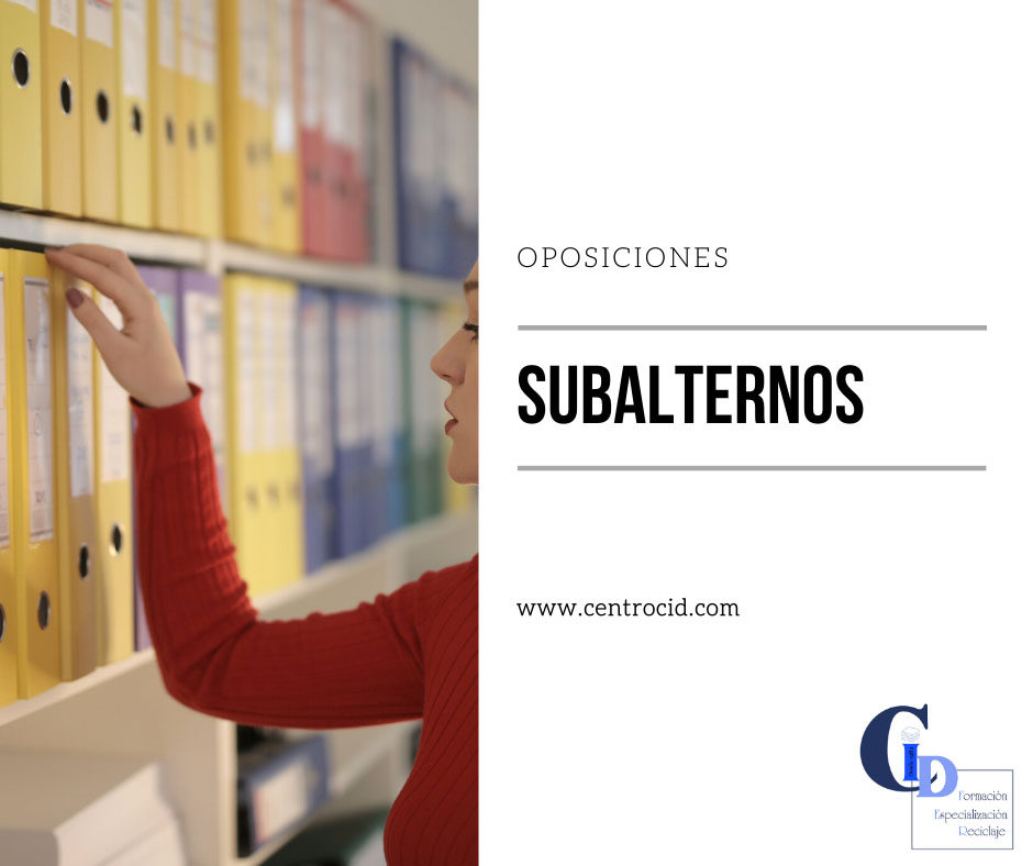 Oposiciones Subalterno